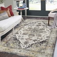thumbnail image 2 of Area Rug Washable Rug，Non Slip Office Rugs Modern Indoor Carpet，Floor Mats for Dining Room ，Apart Dorm and hallway, 2 of 10