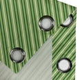 thumbnail image 5 of Ambesonne Geometric Grommet Curtain, Irish Striped Pattern, 50" x 63", Lime Green Dark Green, 5 of 6