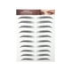 thumbnail image 1 of Tatuaje de cejas de simulación única para mujeres 1 pieza horizontal, negro, 1 of 5
