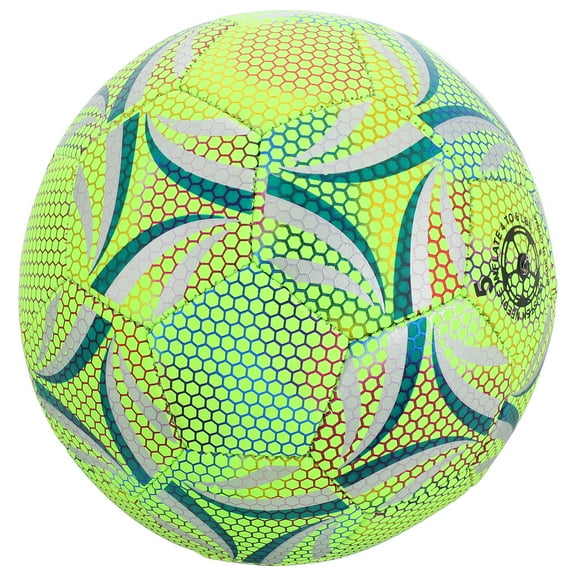 Glow in the Dark Soccer Ball for Play Size 5 Standard PU Material