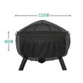 thumbnail image 3 of Jinsinto Couvercle de Protection pour Foyer Rond, Noir, 3 of 5