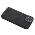 thumbnail image 2 of Dteck For iPhone 11 Pro Max (6.5 inch),Slim Soft Rubber Shockproof Synthetic Leather Case Cover,Black, 2 of 5