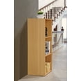 thumbnail image 2 of Hodedah 3-Shelf Bookcase in Beech, 2 of 5