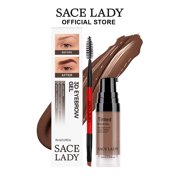 SACE LADY Eyebrow Gel Long Lasting Waterproof Smudge-proof Pigemented Tinted Eye Brow Cream Makeup Kit 0.6 Fl Oz
