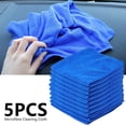 thumbnail image 2 of MTFun 5 PCS Microfiber Cleaning Cloths Rags Towels Premium Microfiber Disc Cloth Multifunctional Cleaning Rags Microfiber Cleaning Cloth for Kitchen, Household & Car Cleaning, 2 of 5