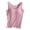 Pink, variant on SGMVNU Tank Tops for Women with Built in Bra Women Sleeveless Shirt Casual U Neck Sleeveless Top Basic Layering Camis Shirts(Beige, 3XL)