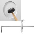 thumbnail image 3 of Coupe-mural Rond en Acier Inoxydable, Scie à Charnière, Outils pour Découper des Trous Ronds dans le Matériau de Mur Sec, Argent, 3 of 4