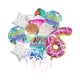 thumbnail image 4 of Globos de helado Globos de papel de aluminio Helado versátil Dulces Sundae Globos de números enormes para decoraciones de fiesta Número 6, 4 of 9
