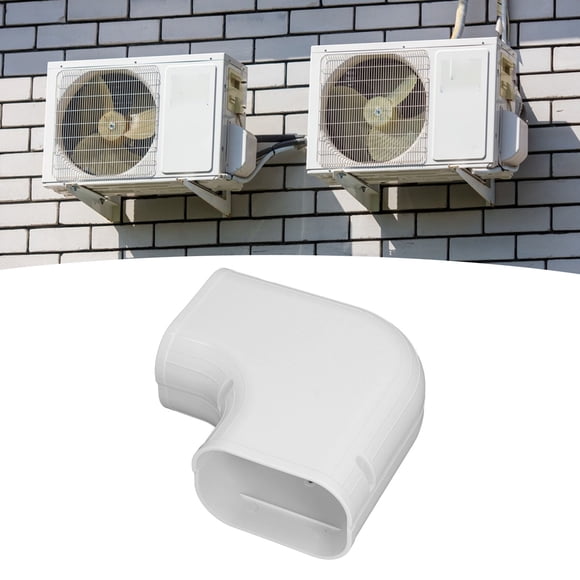 Cubierta De Línea De Codo Plano, Resistente, Buena Protección, Decorativa, Práctica Cubierta De Línea De CA, PVC Para Mini Aire Acondicionado Dividido