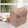 thumbnail image 4 of Oriental Lounger Chair Bag, Traditional Ottoman Style Pattern with Interlaced Knotty Ornaments, High Capacity Storage with Handle Container, Lounger Size, Burnt Sienna Peach White, by Ambesonne, 4 of 5