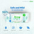 thumbnail image 2 of Toallitas para bebés All Clear Care sin perfume para pieles sensibles 480 unidades, 2 of 7