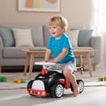 thumbnail image 3 of Patiojoy Kids Ride On Car Foot-to-Floor Sliding Toy with Music & Under-Seat Storage Police Theme, 3 of 9