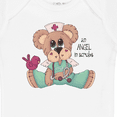 thumbnail image 4 of Inktastic CNA An Angel in Scrubs Teddy Bear Boys Baby Bodysuit, 4 of 5