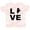 Tie Dye Pink, variant on Inktastic Love Maine Boys or Girls Toddler T-Shirt