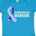 thumbnail image 4 of Inktastic Hydrocephalus Warrior with Light and Dark Blue Ribbon Boys or Girls Baby Bodysuit, 4 of 5