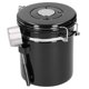 thumbnail image 5 of Contenedor de sellado de granos de café de 1,5 l con válvula de escape para almacenamiento de hojas de té de frutas secas(Noir cuillère 1,5 L (grain de café rempli de 500 g)), 5 of 8