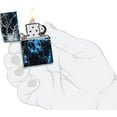 thumbnail image 6 of Zippo Lighter - Personalized Customize Message Engrave on Backside Outdoor Wild Nature Mountain Moon Scene Design (Lightning Glow in The Dark 48610), 6 of 8