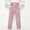 Purple, variant on Kids Fleece Lined Lounge Pants for Boys Girls Ages 2-11, Solid Color Fall Winter Warm thermal Pants Elastic Waist Cuffed Long Home Trousers Purple 11-12Years