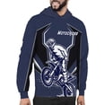 thumbnail image 3 of Personalized Motocross Custom Number&Name Racing T-Shirt 3D Dirt Bike Motorcycle Off-Road Hoodie Sweater Riders (Sweatshirt, XL), 3 of 7