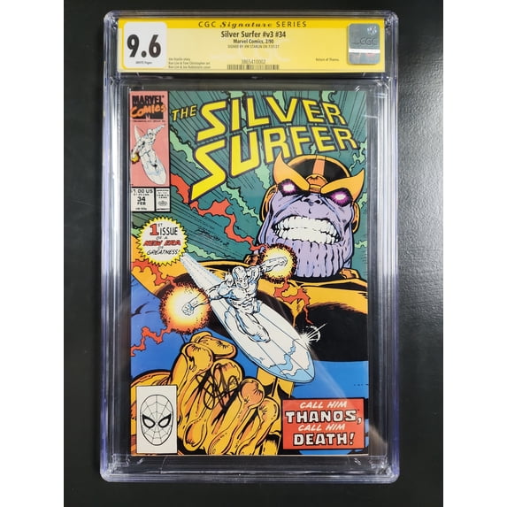 Silver Surfer #34 - CGC 9.6 Comic Book