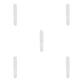 thumbnail image 1 of jesticaly Support de Rouleau de Papier Toilette de Remplacement Rouleau Rétractable Organisateur de Salle de Bain Bobine à Ressort Réutilisable 1 5Ensemble, 1 of 6
