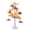 Orange, variant on LED Birch Tree Light, Warm White Night Light with Mini Pumpkin Ornaments, Adjustable Artificial Tree Lamp Battery & USB Operated, Ambient Table Lamp for Indoor Outdoor Bedroom Halloween Decorations