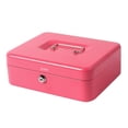 thumbnail image 1 of Caja Fuerte De Seguridad VIMI Para Dinero Con Llaves Charola Removible rosa, 1 of 8
