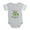 Heather Gray, variant on CafePress - Imakeeper - Cute Infant Baby Football Bodysuit
