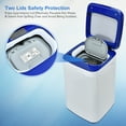 Costway Compact Full Automatic 7.7 lbs Apartment Washer with Heating