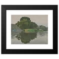 thumbnail image 2 of Albert Marquet 14x12 Black Modern Framed Museum Art Print Titled - The Island, Poissy (1929), 2 of 5