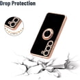 thumbnail image 5 of for Samsung Galaxy A54 5G Case,Slim Electroplated Protective Samsung A54 5G Phone Case with Rotating Stand, Shockproof Camera Protection Phone Case for Samsung A54 5G, Black, 5 of 6