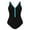 swimsuit 142#Blue, variant on WAYUTE One Piece Swimsuit Women High End Tight Fitting Swimsuits Bikini Plus Size Swimsuits Tummy Control Swimwear