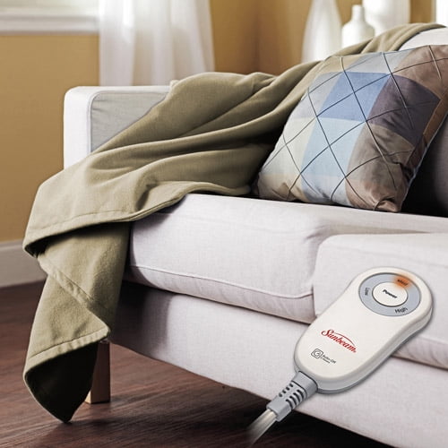 sunbeam heated blanket keeps blinking