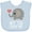 Blue, variant on Inktastic My Tia Loves Me Grandchild Boys or Girls Baby Bib