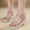 Pink, variant on Womens Lightweight Athletic Hiking Sandals Fashion Sport Walking Sandals Comfortable Slip On Shoes