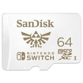 thumbnail image 1 of Memoria MicroSDXC UHS-I U3 Sandisk de 64 GB para Nintendo Switch SanDisk SDSQXAT-064G-GNCZN, 1 of 2