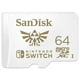 thumbnail image 1 of Memoria MicroSDXC UHS-I U3 Sandisk de 64 GB para Nintendo Switch SanDisk SDSQXAT-064G-GNCZN, 1 of 2
