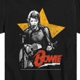 thumbnail image 3 of David Bowie - Bowie Guitar With Star  - Toddler & Youth Short Sleeve Graphic T-Shirt, 3 of 5