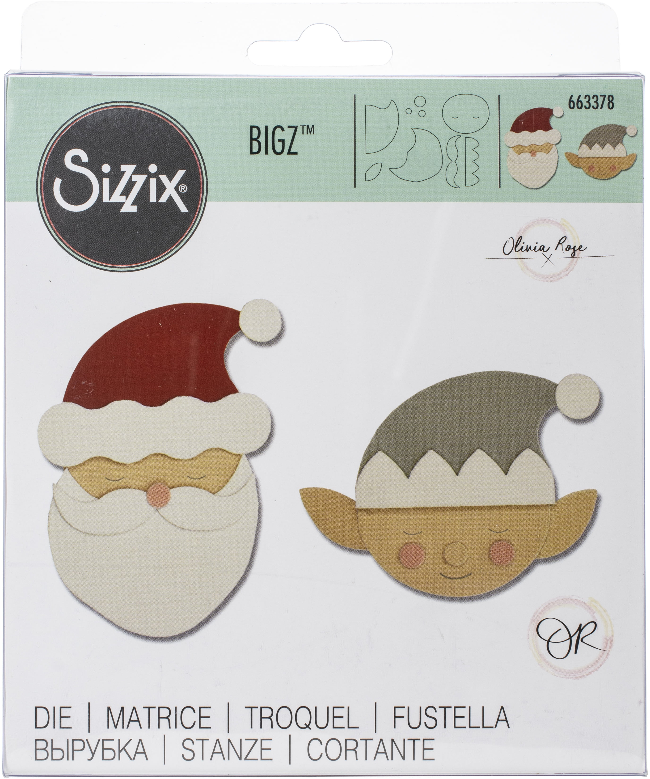 Sizzix Santa & Elf BIGZ Die 663378 