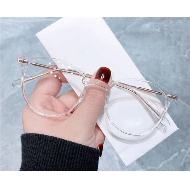 Gafas unisex modernas que evitan el deslizamiento, de gran resistencia, con montura elegante para mujeres y hombres, transparentes, blancas
