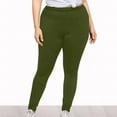 thumbnail image 7 of Sevevn Fashion Plus Size Womens Sexy Leggings Trousers Yoga Sport Hole Casual Pants Army Green XXXXL Early Access Deals, 7 of 7