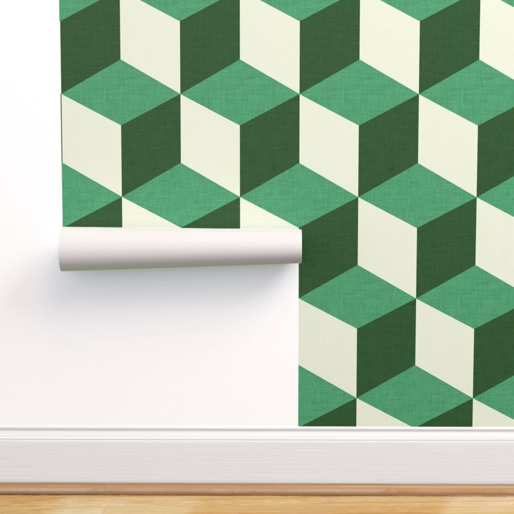 NuWallpaper Emerald Green Sunburst Peel and Stick Wallpaper LLS4120  The  Home Depot