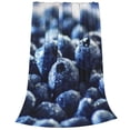 thumbnail image 2 of Balery Blueberry Manta de Felpa Suave y Acogedora – Cobija de Franela Aterciopelada para Cama, Lavable y Cálida para Sofá, Mascotas, Transpirable-60"x50", 2 of 7