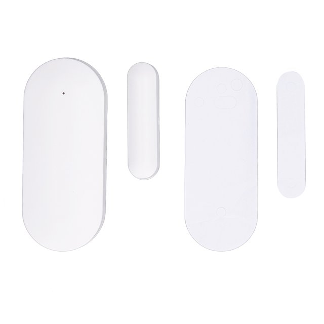 Alarma de puerta con sensor de contacto, inalámbrica, WiFi, detector magnético inteligente para casa, garaje, apartamento, 3 V