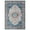 Blue, variant on GlowSol 5' x 7' Floral Area Rug Vintage Medallion Area Rug Traditional Distressed Rug Low Pile Non-Slip Area Rug for Living Room Bedroom, Blue