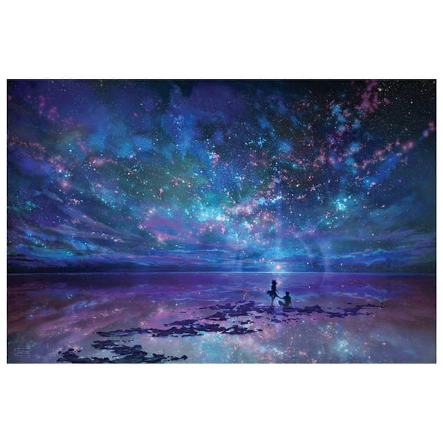 Fantasy Starry Sky Jigsaw Puzzle 1000 Pieces Adult Decompression Puzzles 1000 Pieces Wooden High Def