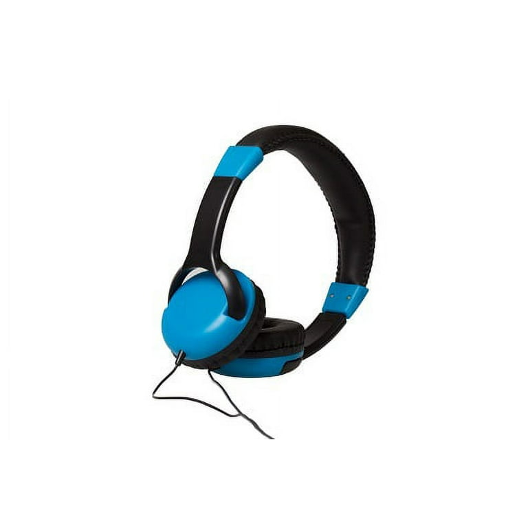 GabbaGoods Safe Sounds Volume Limiting Kids Headphones Blue