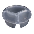 thumbnail image 1 of Huanglei 20Pcs Snack Pack Containers 3 Compartments Reusable Snack Containers With Lids 2025 New Snack Container Snacks Dips Takeout Travel And Outdoor Camping, 1 of 5