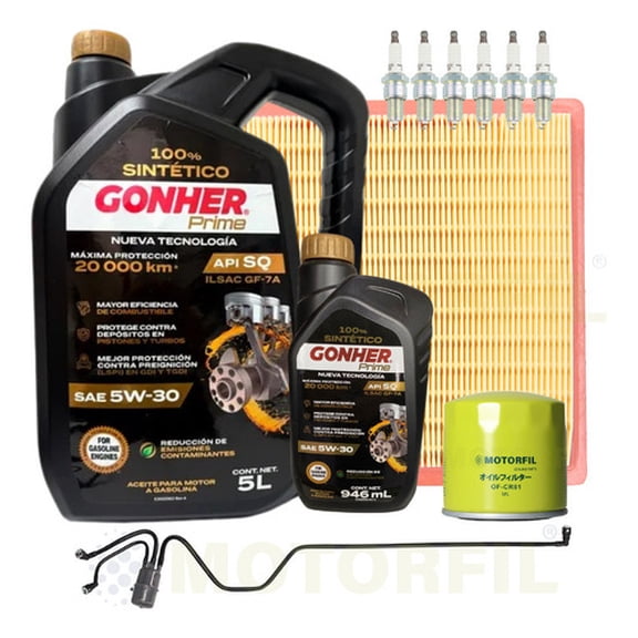 Kit De Afinacion Town  Country 1996 3.3l Gonher 5w30