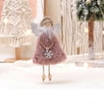 thumbnail image 5 of Christmas Angel Plush Doll Pendant Xmas Tree Hanging Decoration Party Ornaments~, 5 of 5